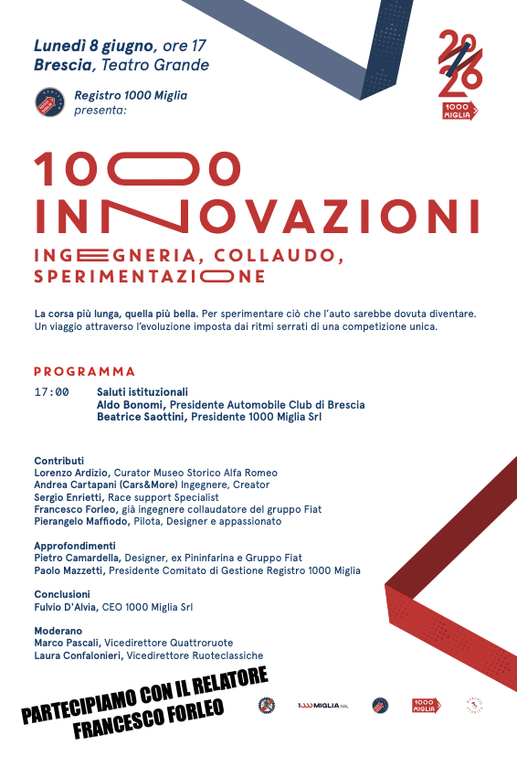 1000 Innovazioni: Ingegneria, Collaudo, Sperimentazione