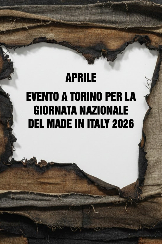 Aprile: Evento a Torino per la Giornata Nazionale del Made in Italy 2026